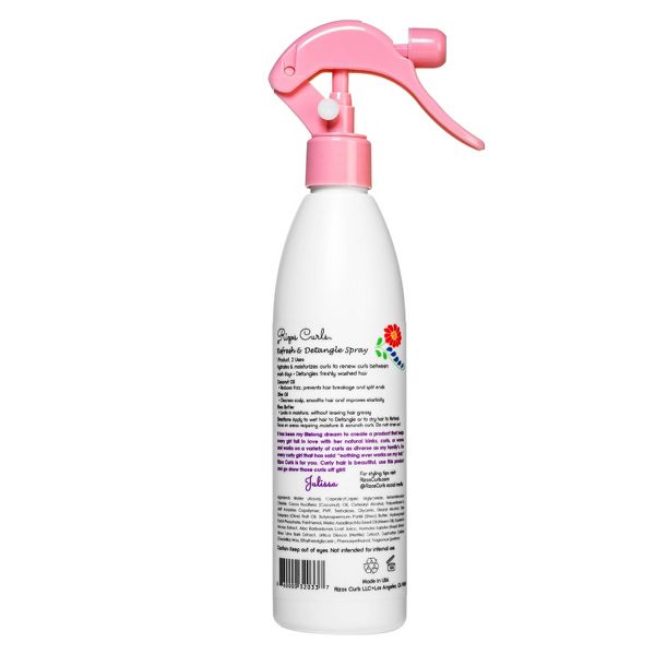 Rizos Curls Refresh & Detangle Spray - 10 fl oz