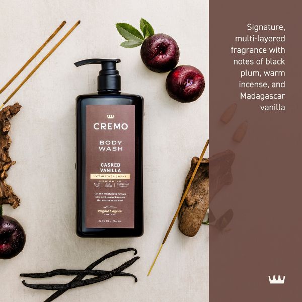 Cremo Body Wash - Casked Vanilla - 32 fl oz