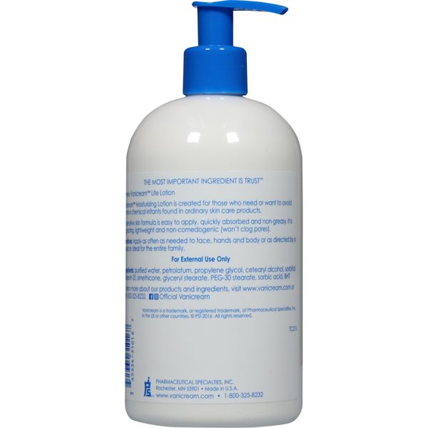 Vanicream Moisturizing Lotion for Sensitive Skin - Unscented - 16oz