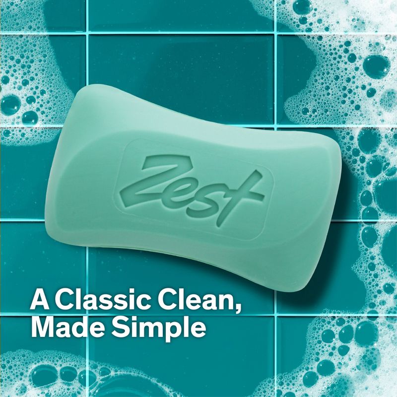 Zest Aqua with Vitamin E Refreshing Bar Soap - 12pk - 4oz each