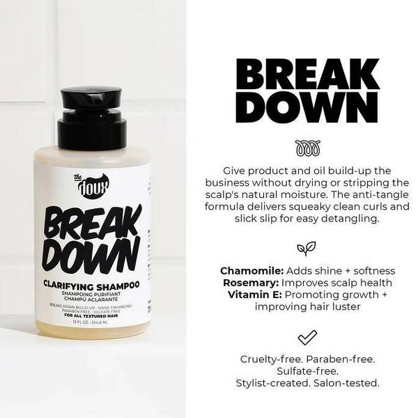 The Doux Breakdown Clarifying Shampoo - 12 fl oz