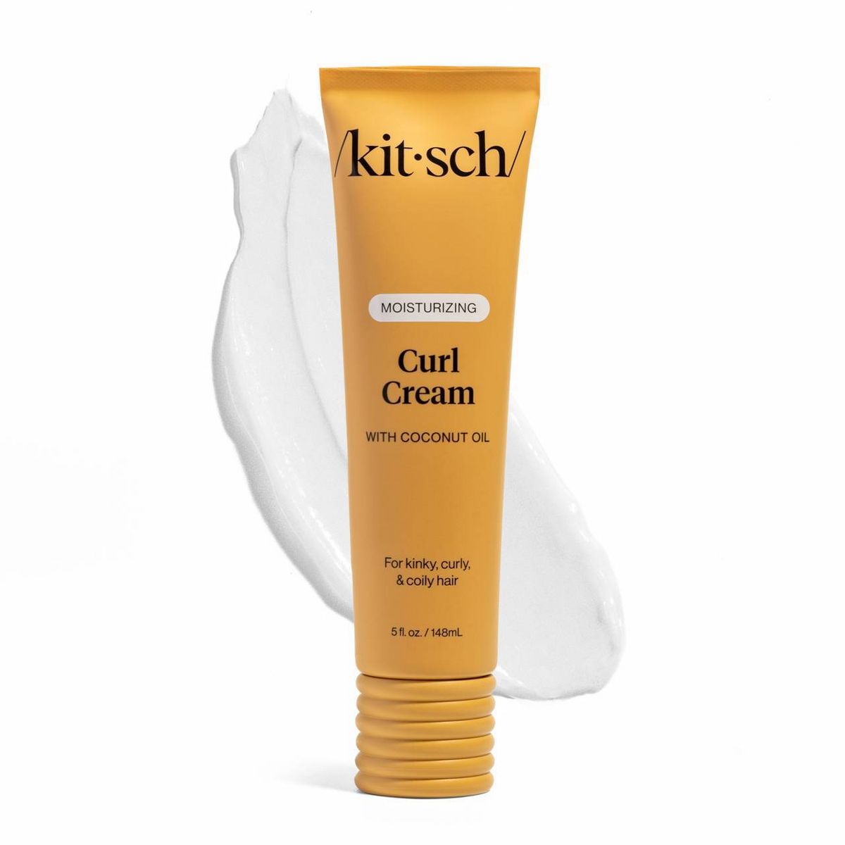 Kitsch Curl Cream 5 oz: Moisturizing, Curl Enhancing, Vegan, For Curly Hair