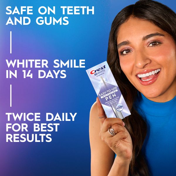 Crest 3D White On-the-Go Teeth Whitening Pen - 0.13 fl oz