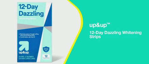 12-Day Dazzling Whitening Strips - up&up™