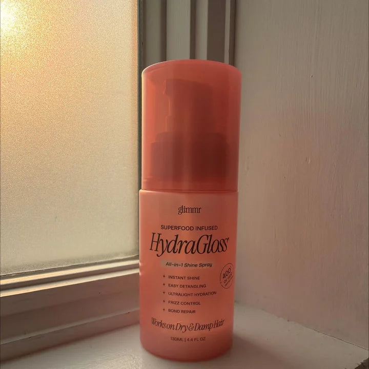 Glimmr HydraGloss Superfood Glossing Detangler - 4.4 fl oz: Detangling, Heat Protection, Shine