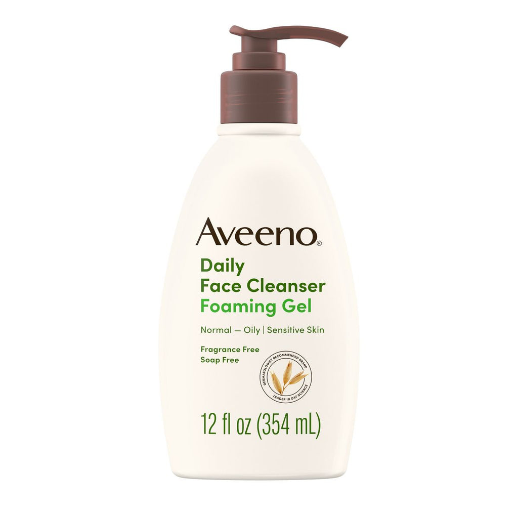 Aveeno Daily Moisture Oily Skin Cleanser - 12 fl oz