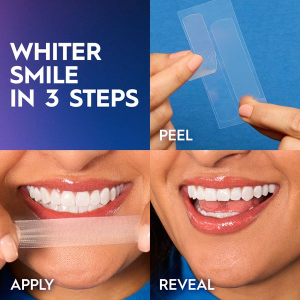 Crest 3D Whitestrips 1-Hour Express At-home Teeth Whitening Kit - 10 Treatments