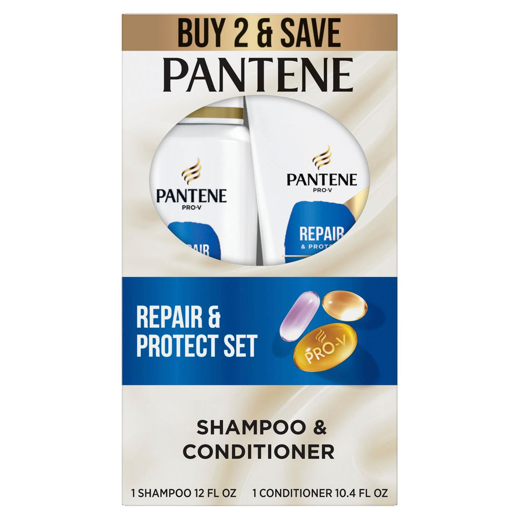 Pantene Pro-V Repair & Protect Shampoo and Conditioner Bundle - 22.4 fl oz