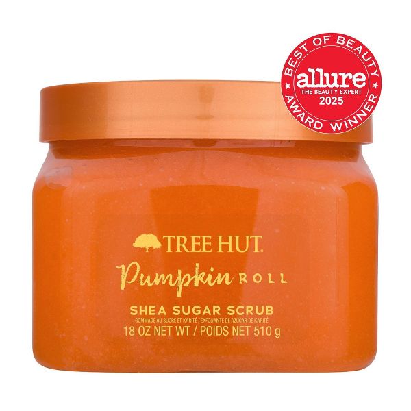 Tree Hut Pumpkin Roll Shea Sugar Body Scrub - 18oz