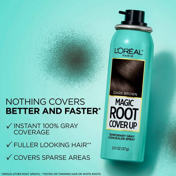 L'Oreal Paris Magic Root Cover Up - Black - 2.0oz