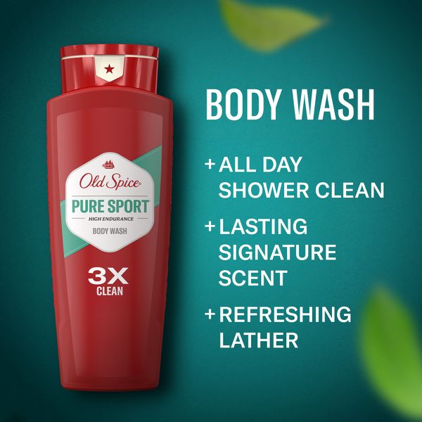 Old Spice High Endurance Pure Sport Body Wash - 24 fl oz/2pk