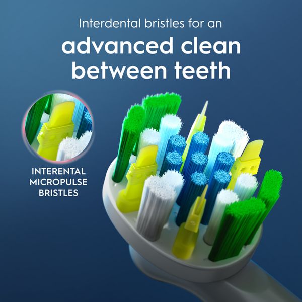 Oral-B Floss Action X-Filament Replacement Brush Heads - 3ct