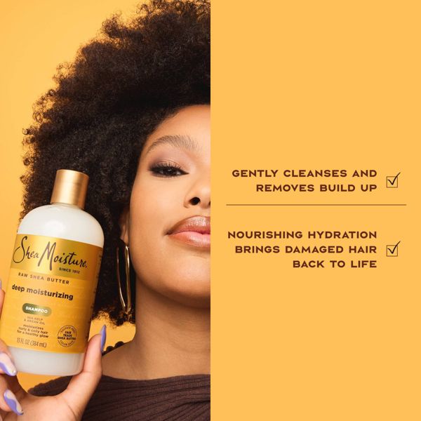 SheaMoisture Raw Shea Butter Deep Moisturizing Shampoo - 13 fl oz