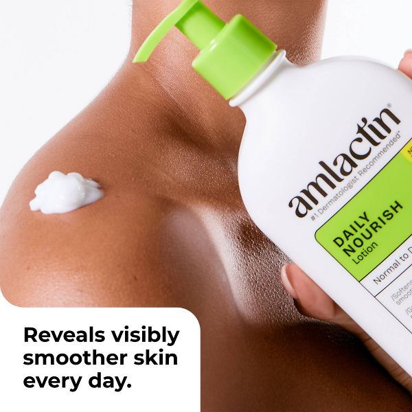 AmLactin Daily Moisturizing Body Lotion Bottle with Pump - 14.1oz