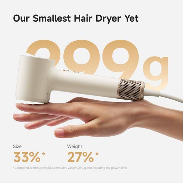 Laifen Mini Hair Dryer and Bag - Green