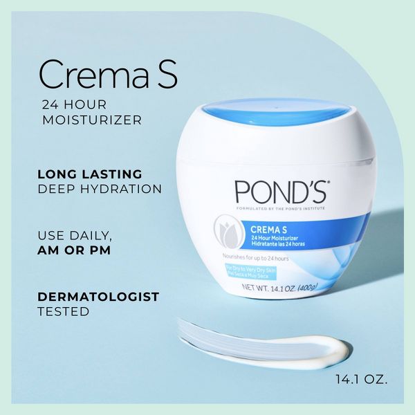 POND'S Crema S 24H Moisturizing Cream - 14.1oz