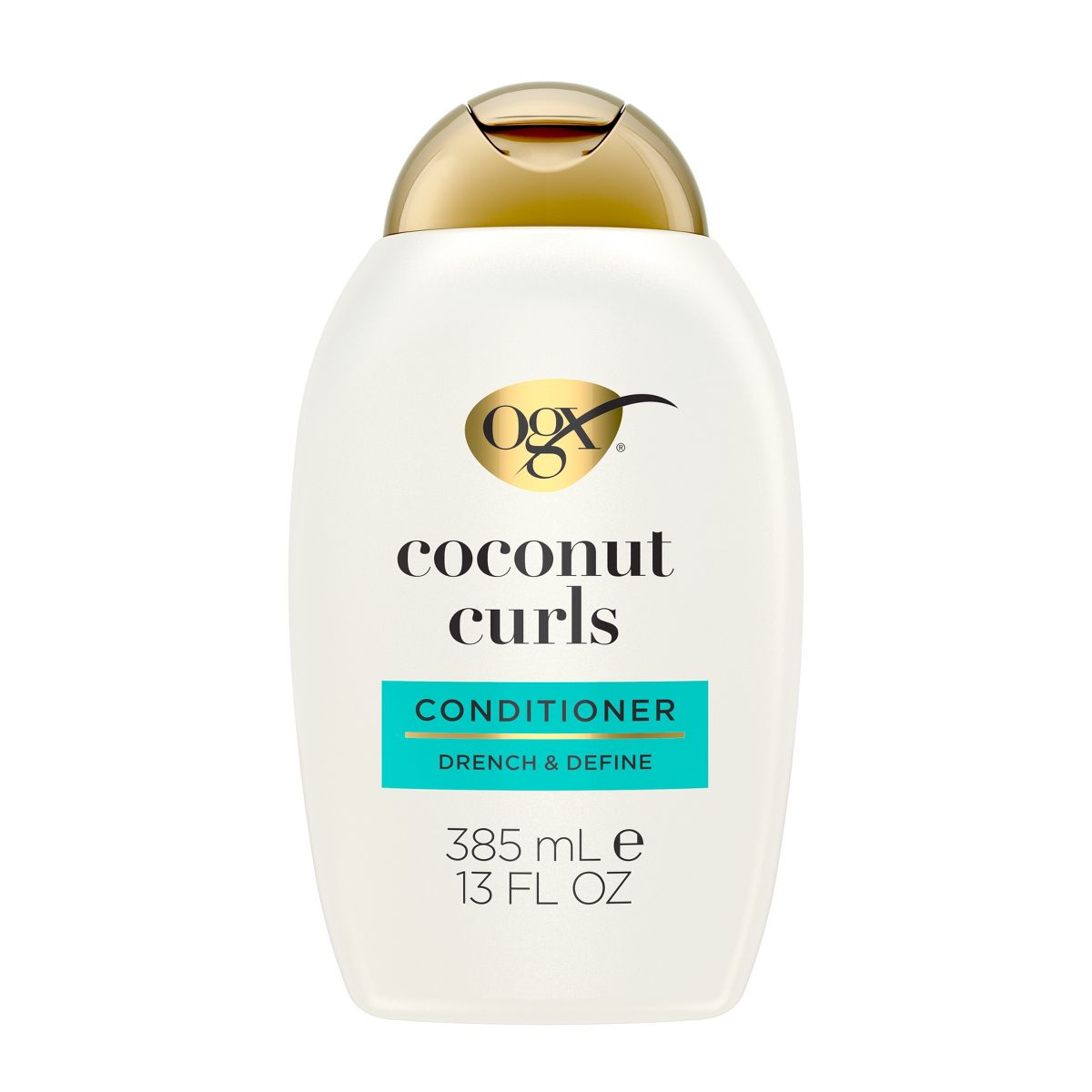 OGX Quenching+ Coconut Curls Conditioner with Coconut Oil, Citrus Oil & Honey - 13 fl oz