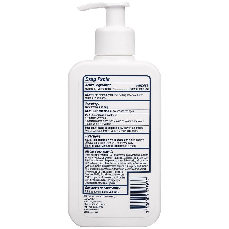 CeraVe Itch Relief Moisturizing Lotion for Dry and Itchy Skin Unscented - 8 fl oz