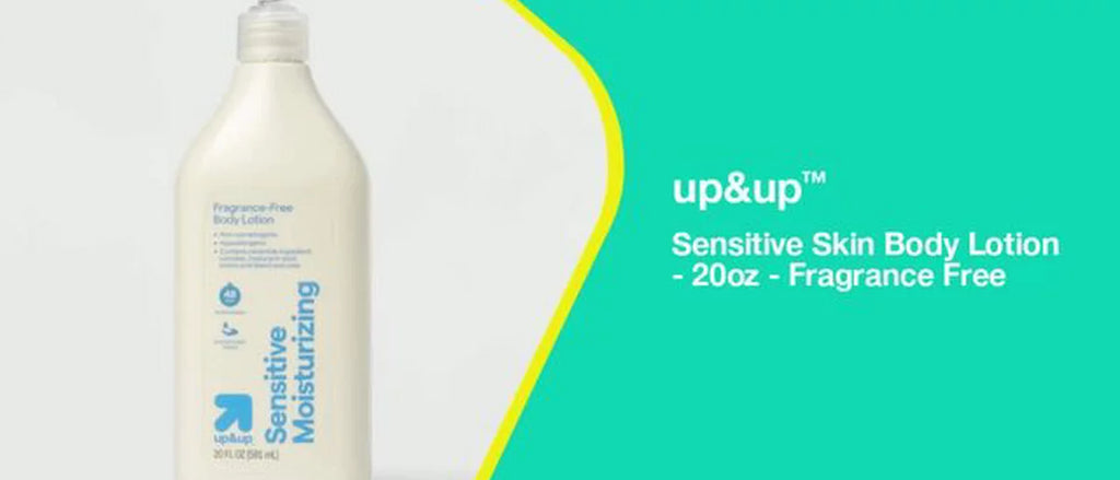 Sensitive Skin Body Lotion - 20 fl oz - Fragrance Free - up&up™
