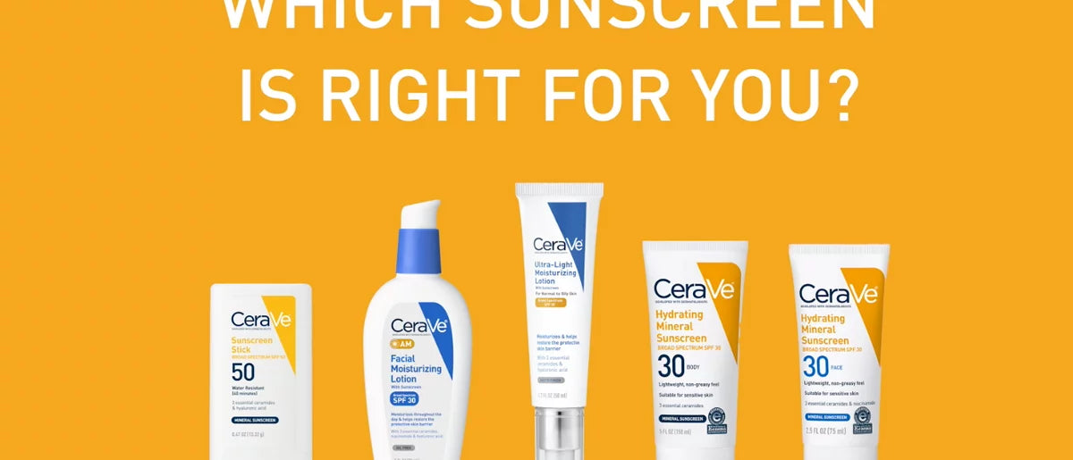 CeraVe 100% Mineral Sunscreen Stick for Face and Body - SPF 50 - 0.47oz