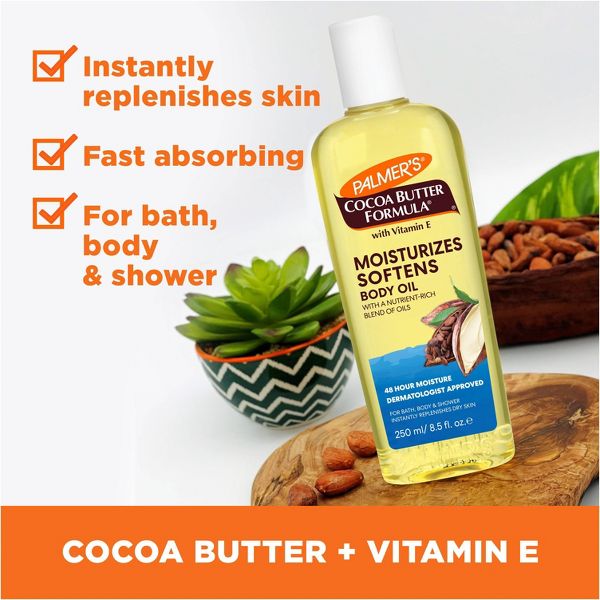 Palmers Cocoa Butter Formula Moisturizing Body Oil Cocoa & Shea - 8.5 fl oz