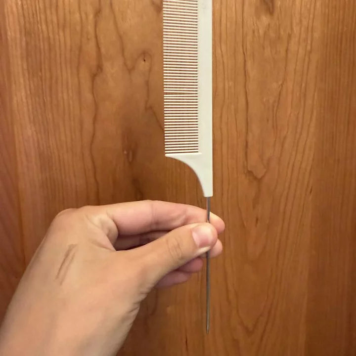 Metal Single Rat Tail Comb - Gray - up&up™