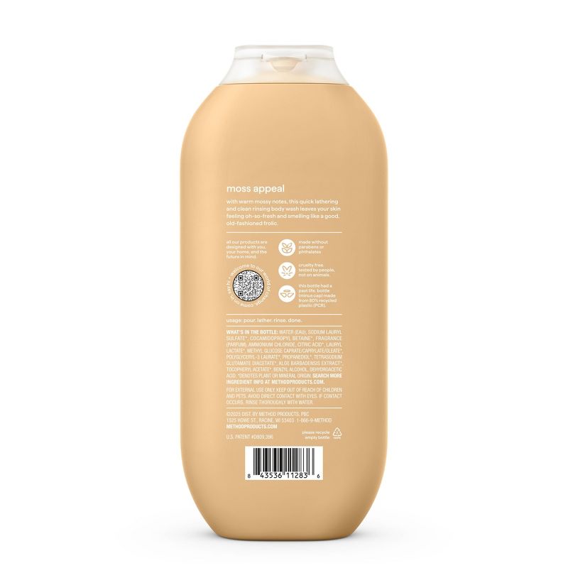 Method Men's Body Wash - Moss and Meadow - 18 fl oz
