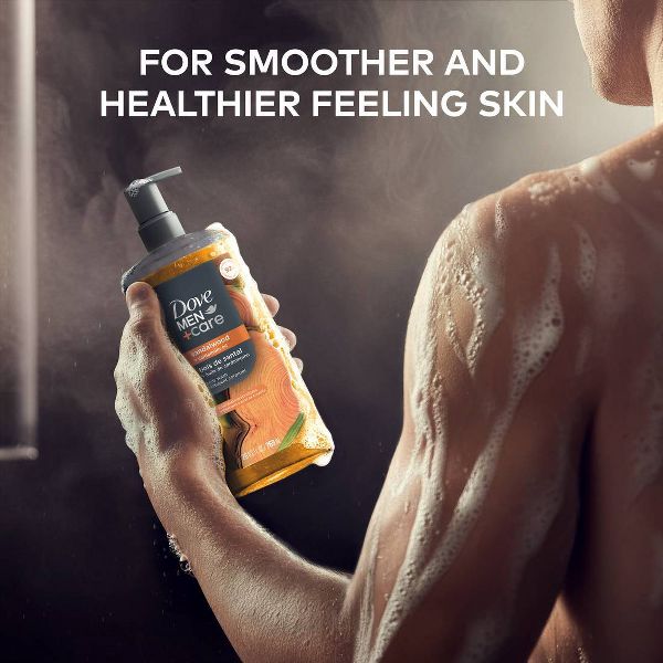 Dove Men+Care Restore Plant Based Body Wash - Sandalwood & Cardamom Oil - 26 fl oz