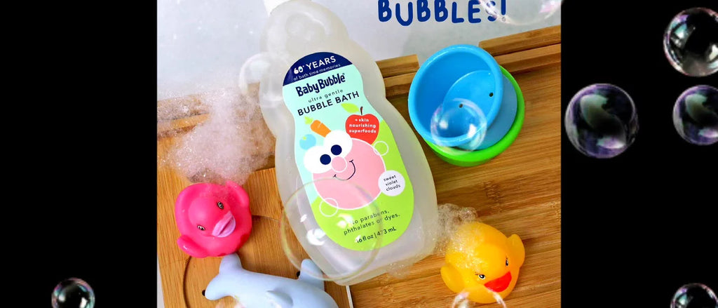 Mr. Bubble Ultra Gentle Baby Bubble Bath for Kids' - Sweet Violet Clouds Scent - 16 fl oz