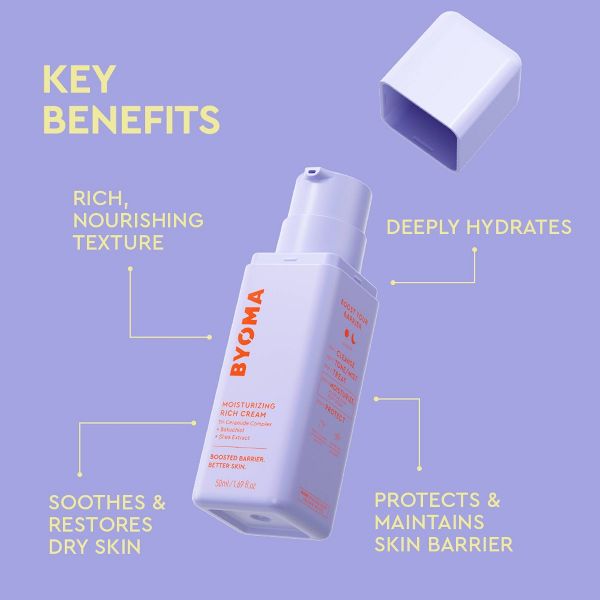 BYOMA Moisturizing Rich Cream - 1.69 fl oz