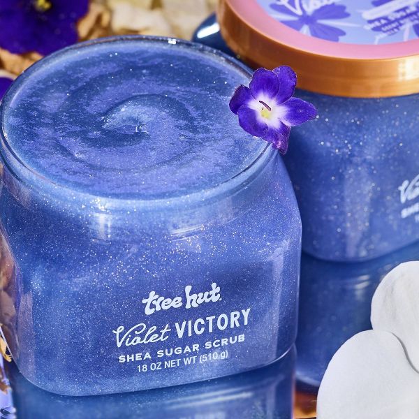 Tree Hut Body Scrub - Violet Victory - 18oz