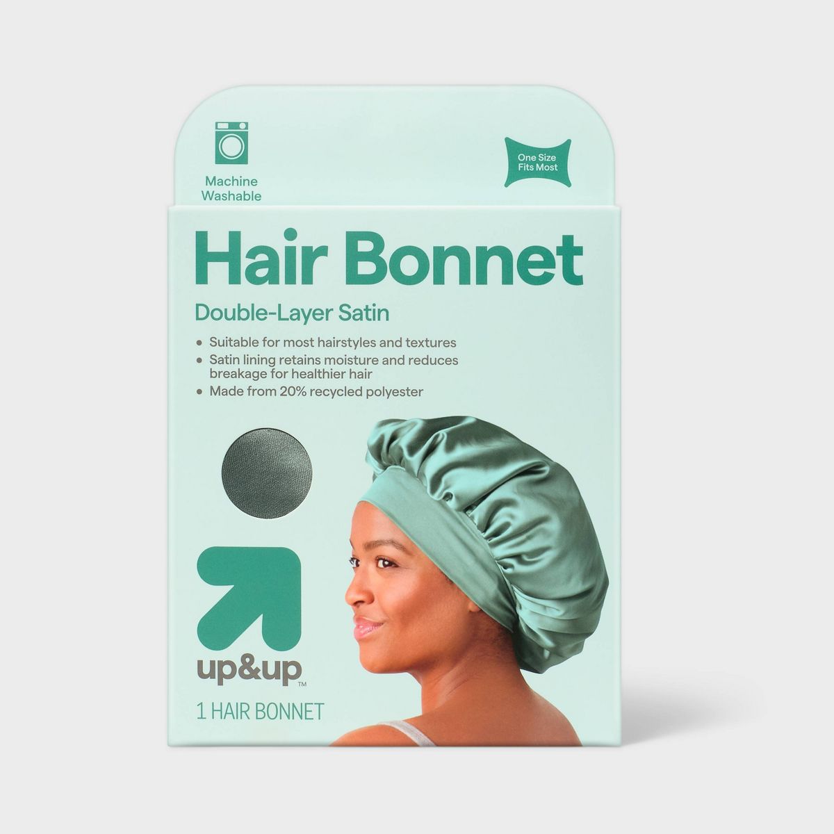 Up&Up Satin Sleep Hair Bonnet - up&up™