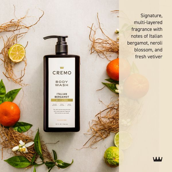 Cremo Italian Bergamot Body Wash - 32 fl oz
