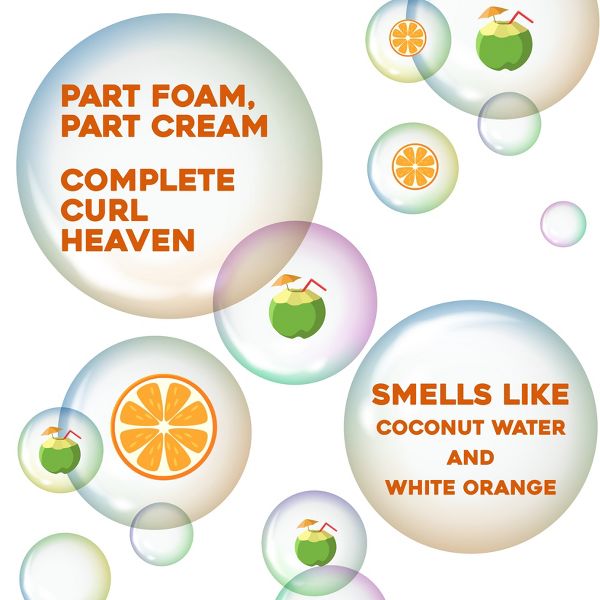 OGX Locking + Coconut Curls Decadent Creamy Mousse - 7.9oz