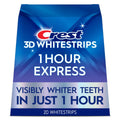 Crest 3D Whitestrips 1-Hour Express At-home Teeth Whitening Kit - 10 Treatments