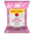 Burt's Bees Facial Cleansing Towelettes Micellar Makeup Remover Wipes - Rose - 30ct