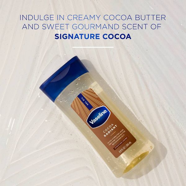 Vaseline Cocoa Radiant Gel Mini Body Oil - Travel Size - 1.7 fl oz
