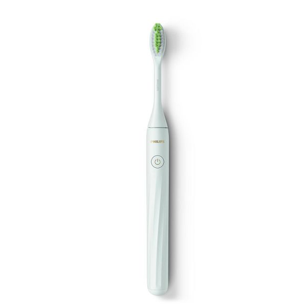 Philips One by Sonicare Battery Electric Toothbrush Model HY1100/01 with Travel Case and Brush Head - Coral