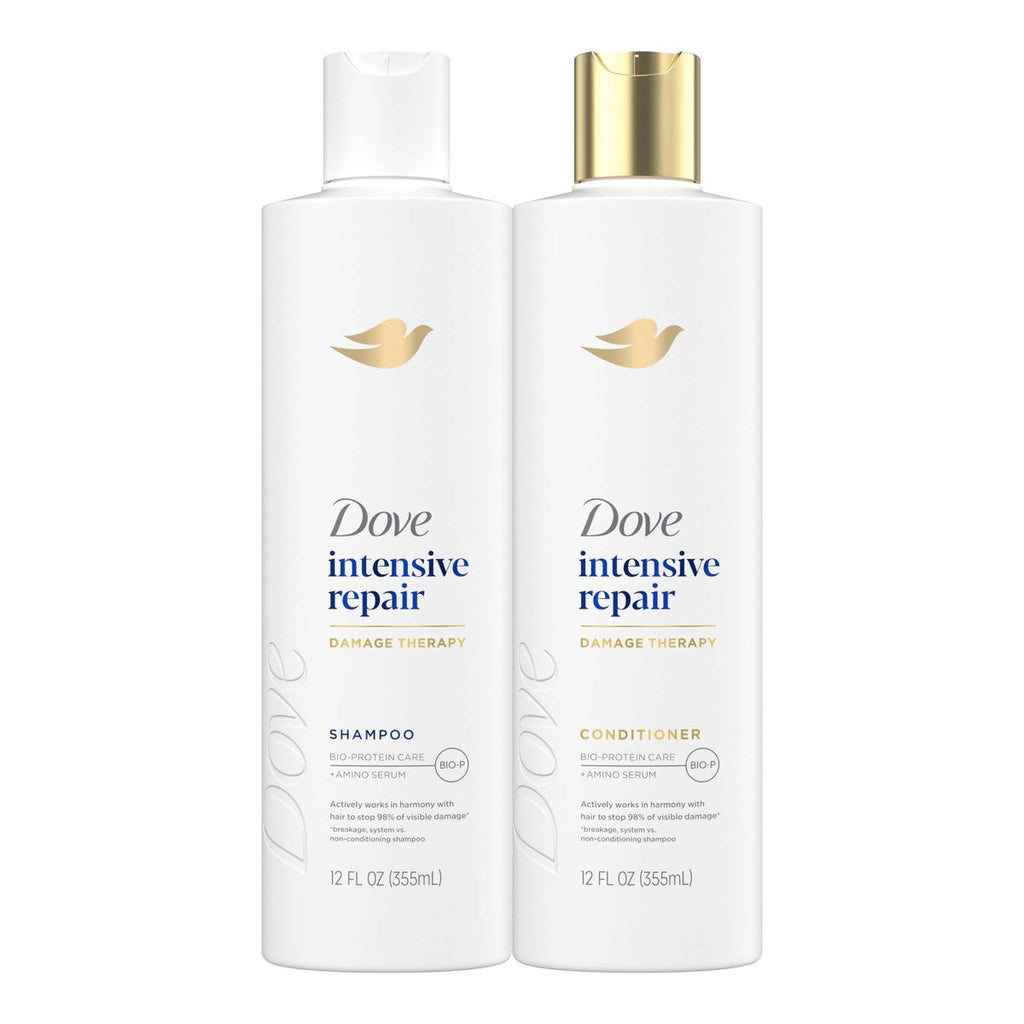Dove Beauty Intensive Repair Shampoo & Conditioner Set for Damaged Hair - 12 fl oz/ 2ct