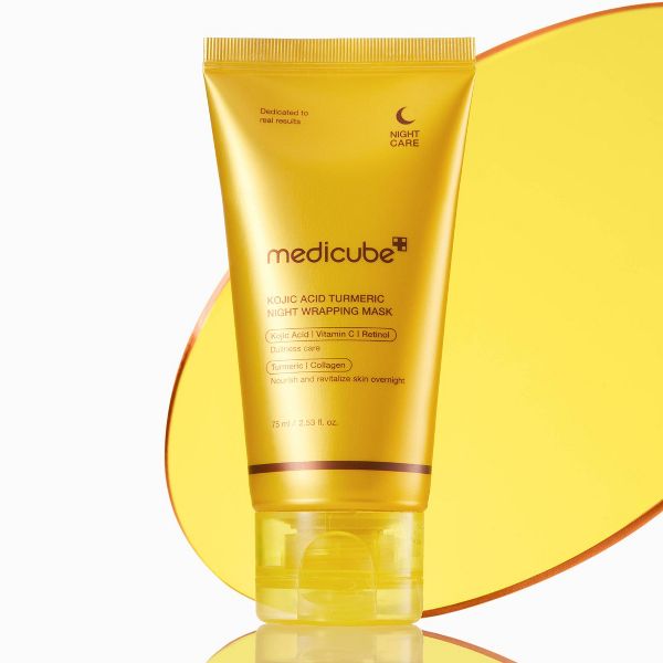 medicube Kojic Acid Turmeric Night Wrapping Face Mask - 2.53 fl oz