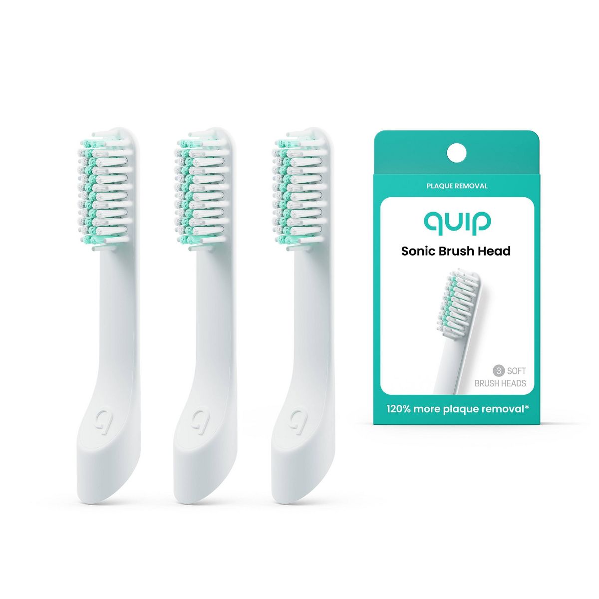 quip Toothbrush Head Refills - 3pk