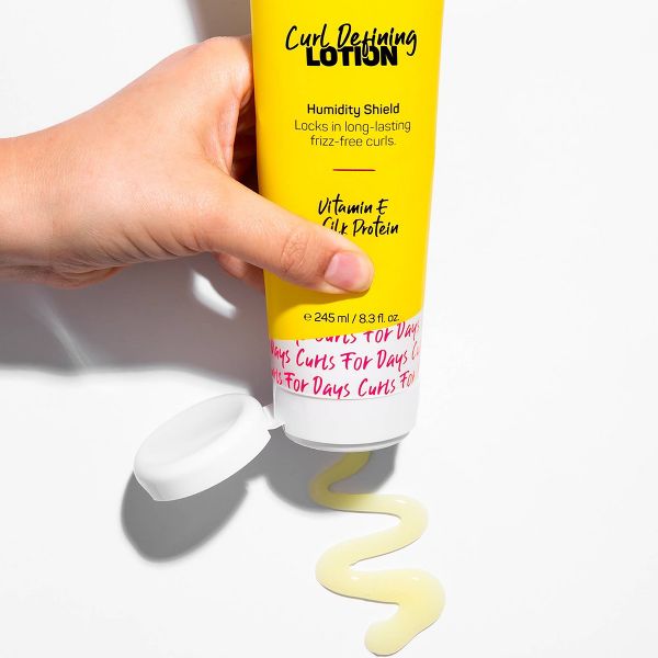 Marc Anthony Strictly Curls Curl Defining Lotion Hair Gel & Heat Protectant - Vitamin E - 8.3 fl oz