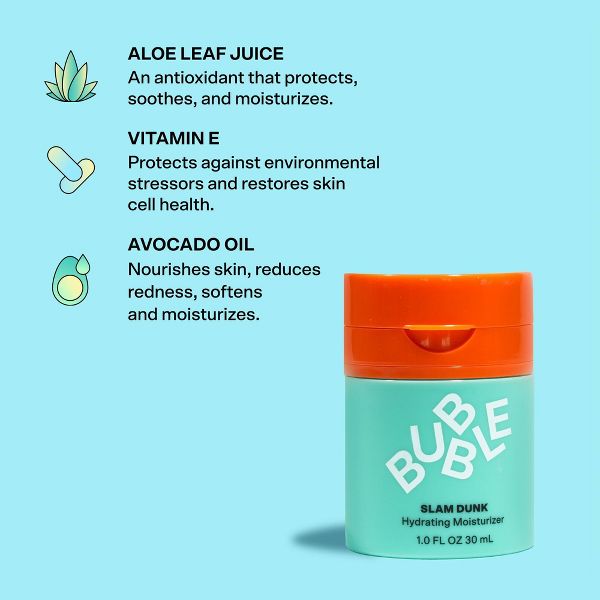 Bubble Skincare Bubble Slam Dunk Mini Face Moisturizer - 1 fl oz
