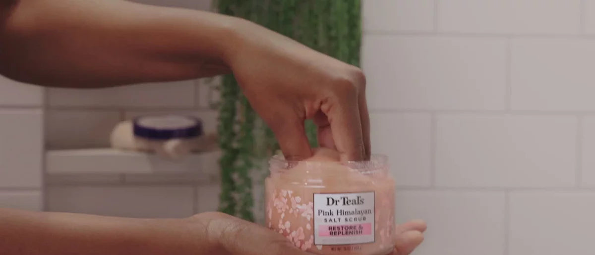 Dr Teal's Glow & Radiance Vitamin C Citrus Salt Scrub - 16oz