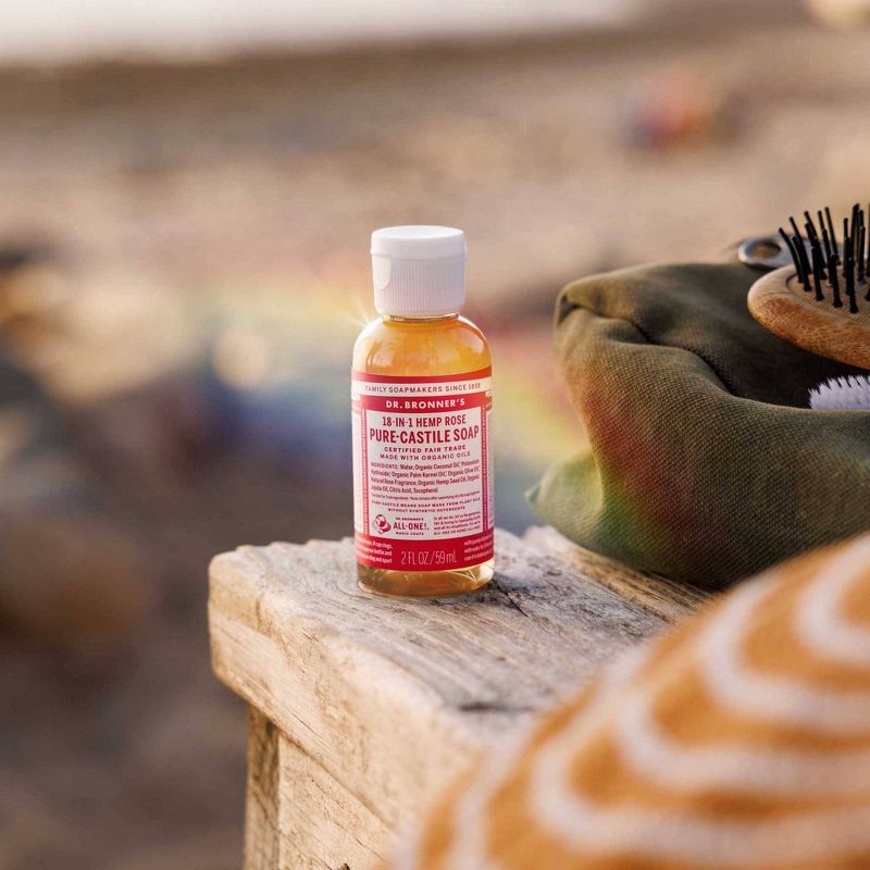 Dr. Bronner's Magic Pure Castile Liquid Soap Hand & Bodywash - Almond - 2 fl oz