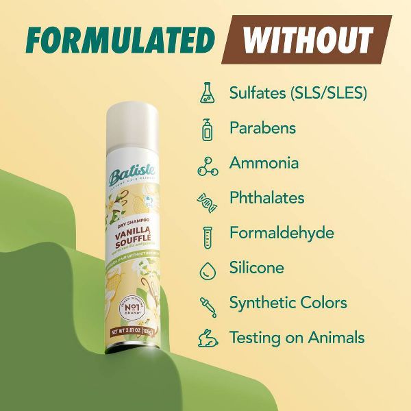 Batiste Vanilla Hair Souffle - 3.81oz
