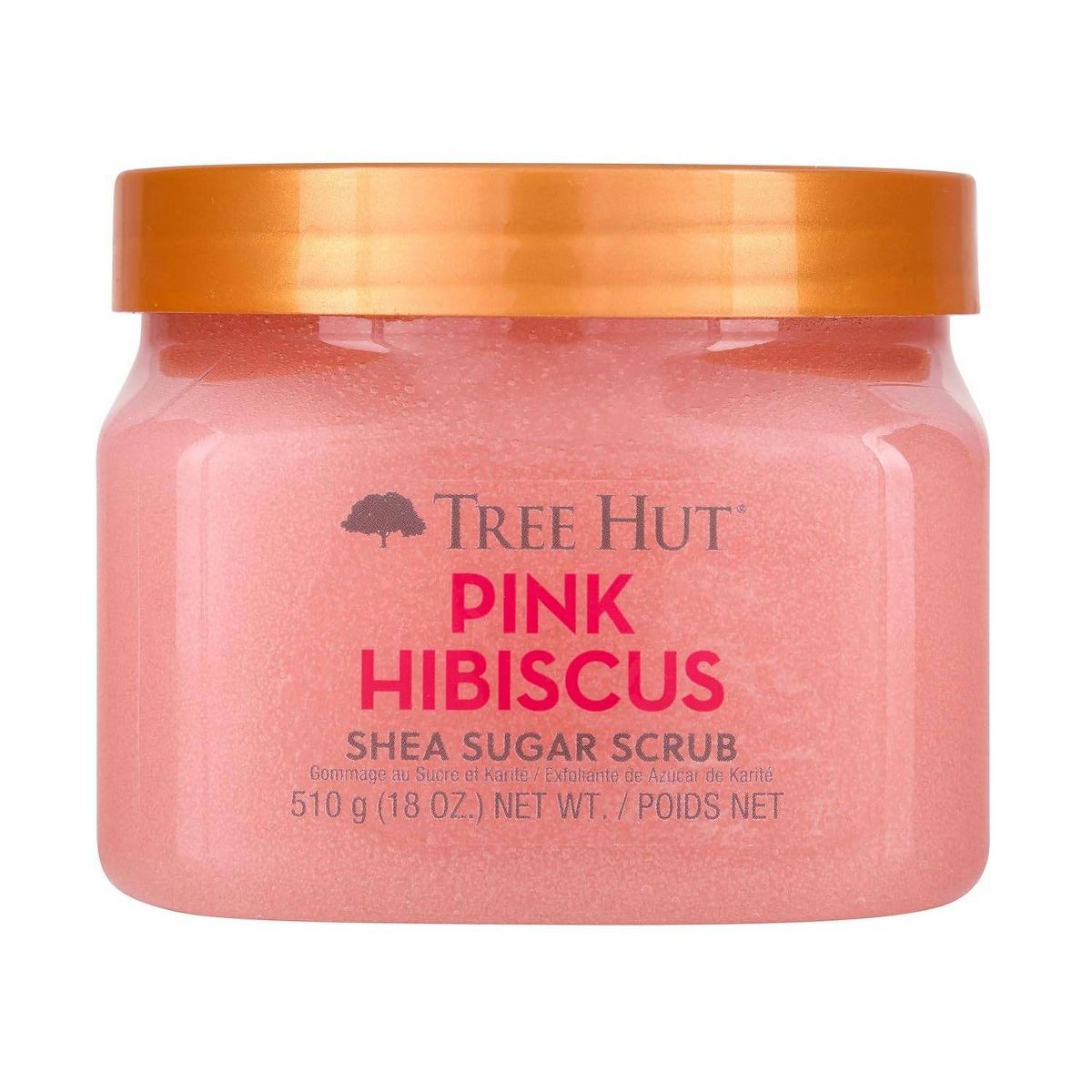 Tree Hut Pink Hibiscus Shea Sugar Body Scrub - 18oz