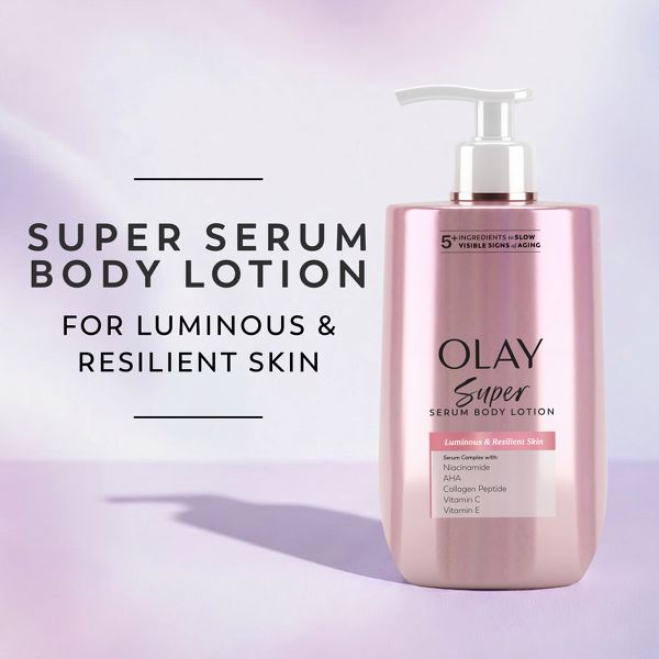 Olay Super Serum Body Lotion Scented - 17 fl oz