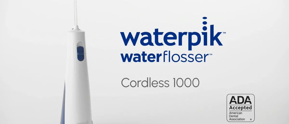 Waterpik Cordless 1000 Water Flosser - Blue/White