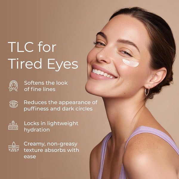 Tree To Tub Retinol Under Eye Cream for Dark Circles, Wrinkles, Bags Under Eyes - Sensitive Skin Eye Moisturizer for Women & Men w/ Hyaluronic Acid